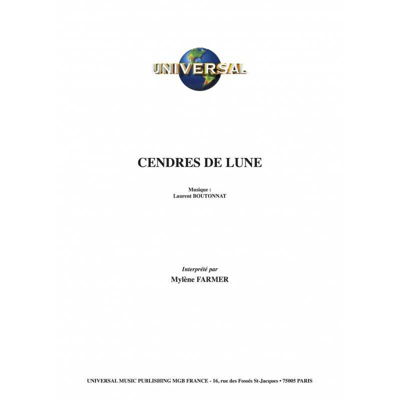 CENDRES DE LUNE