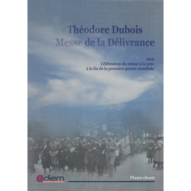 Sheet music MESSE DE LA DÉLIVRANCE (MATÉRIEL) Théodore DUBOIS