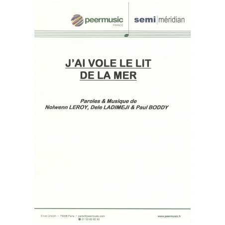 J'AI VOLÉ LE LIT DE LA MER