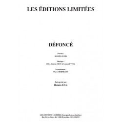 Partition DÉFONCÉ ROMEO ELVIS