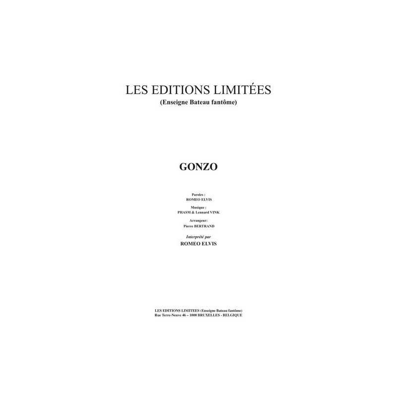 Partition GONZO ROMEO ELVIS