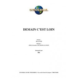 Partition DEMAIN C'EST LOIN RK