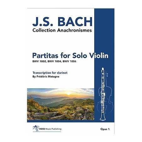 OPUS 1 - PARTITAS FOR SOLO VIOLIN (Transcription CLARINET)