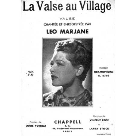 LA VALSE AU VILLAGE