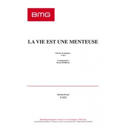 Partition LA VIE EST UNE MENTEUSE