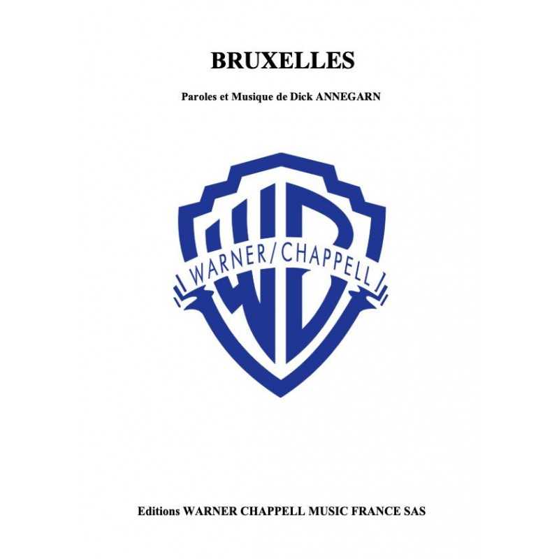 Partition BRUXELLES Dick Annegarn