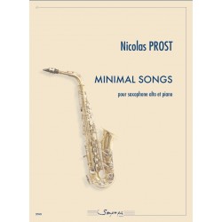 Partition MINIMAL SONGS Nicolas Prost