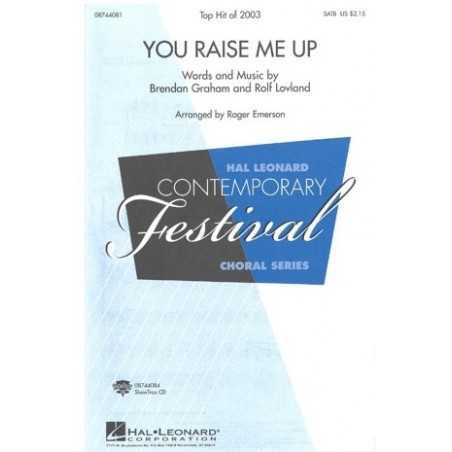 YOU RAISE ME UP (SATB)