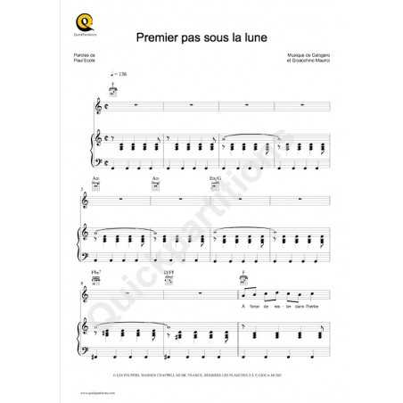 PREMIER PAS SOUS LA LUNE