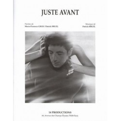 Partition JUSTE AVANT Patrick BRUEL
