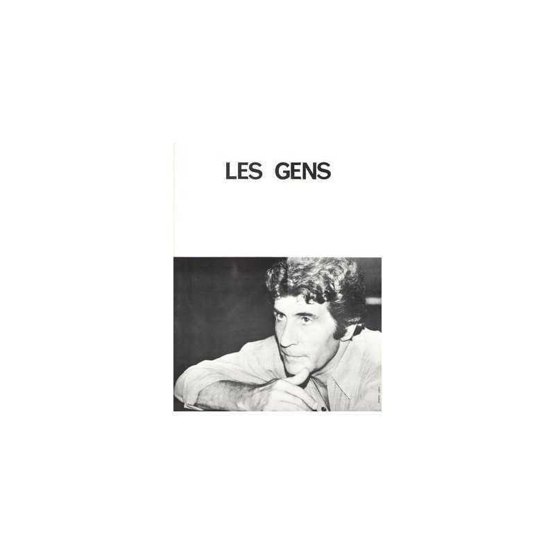 Partition LES GENS Gilbert BECAUD