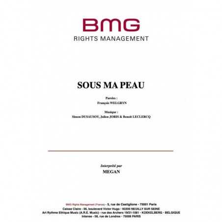 SOUS MA PEAU