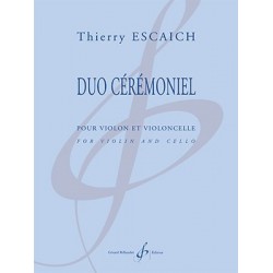 Partition DUO CEREMONIEL Thierry ESCAICH