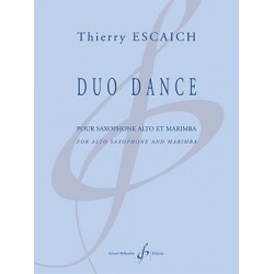 Partition DUO DANCE Thierry ESCAICH