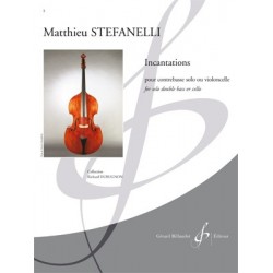 Partition INCANTATIONS Matthieu STEFANELLI