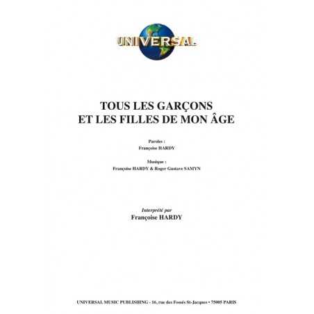 TOUS LES GARÇON ET LES FILLES DE MON AGE FRANÇOISE