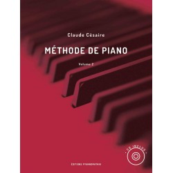 MÉTHODE DE PIANO VOLUME 2 Claude Césaire