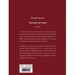 MÉTHODE DE PIANO VOLUME 2 Claude Césaire