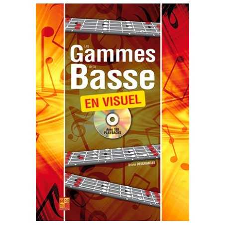 LES GAMMES DE LA BASSE EN VISUEL (+CD)