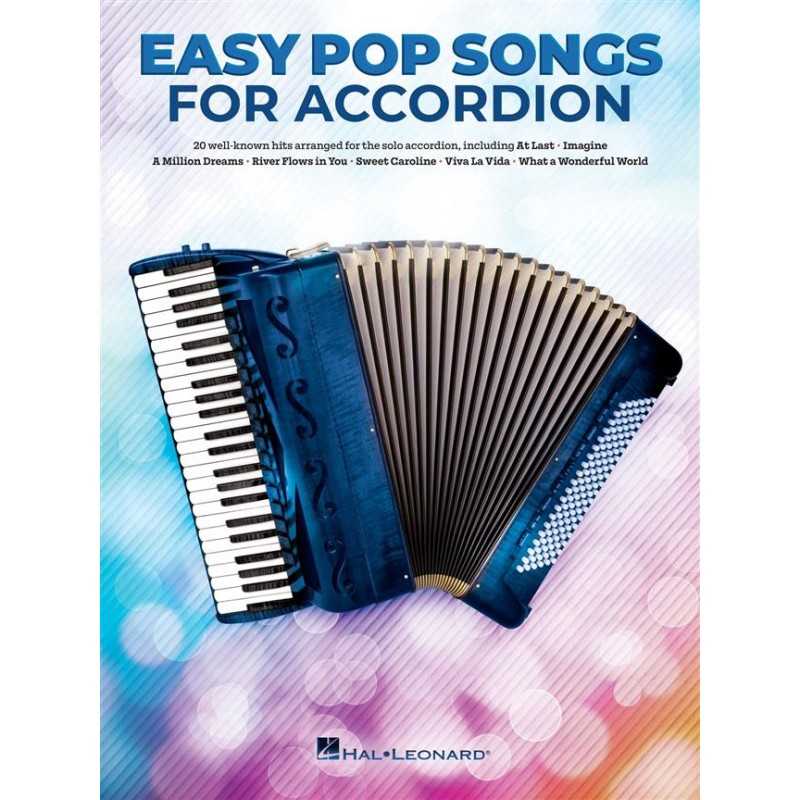 EASY POP SONGS FOR ACCORDION