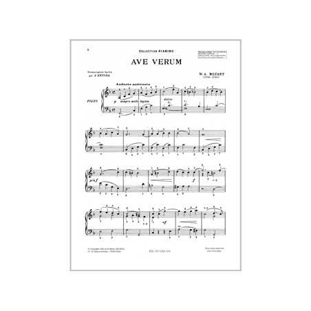AVE VERUM - PIANINO 128