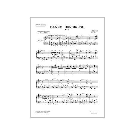 DANSE HONGROISE N°5 - PIANINO 4