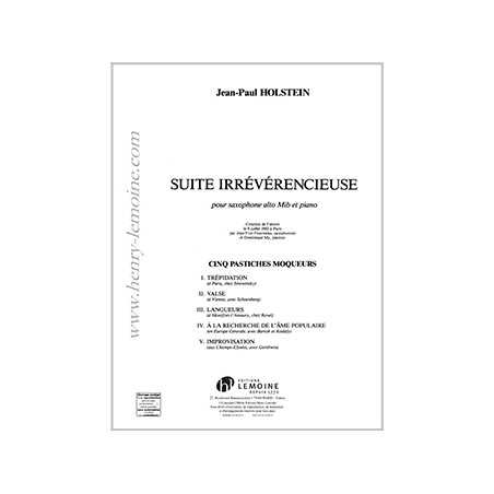 SUITE IRRÉVÉRENCIEUSE