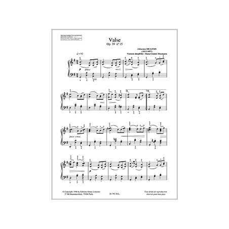VALSE OP.39 N°15