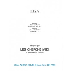 Sheet music LISA LES CHERCHE MIDI
