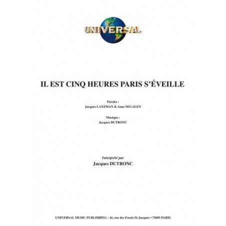 IL EST CINQ HEURES, PARIS S'ÉVEILLE