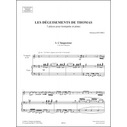 Partition L'INSPECTEUR LES DÉGUISEMENTS DE THOMAS Sébastien Boudria