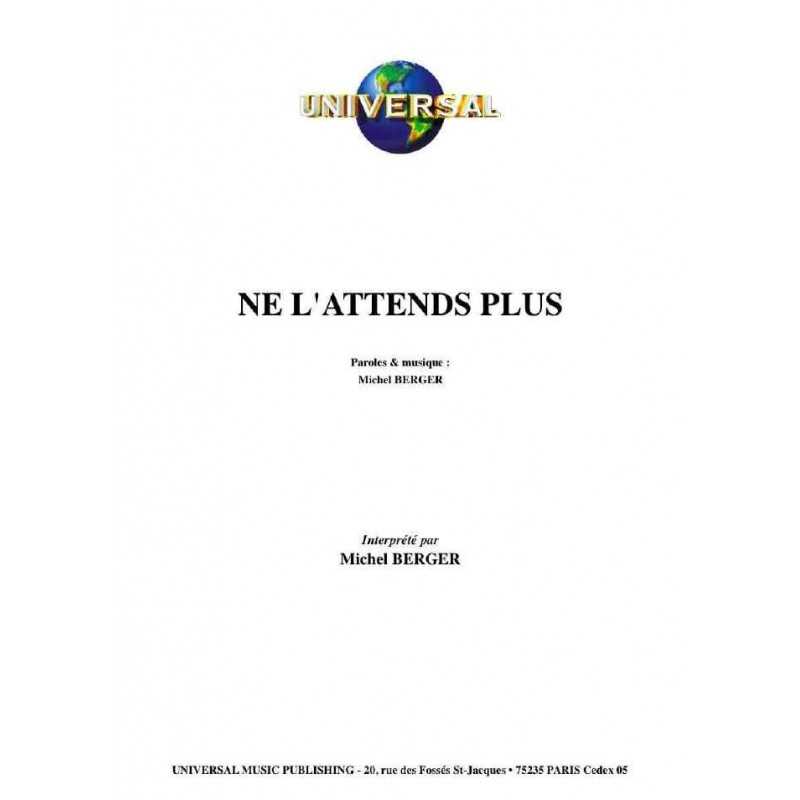NE L'ATTENDS PLUS