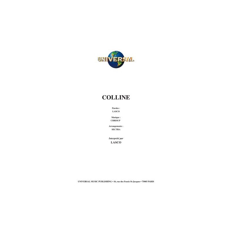 Partition COLLINE LASCO