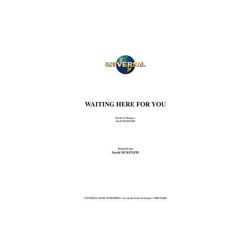 Partition WAITING HERE FOR YOU Sarah MCKENZIE