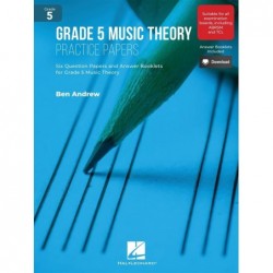 Book & Media-Online GRADE 5 MUSIC THEORY PRACTICE PAPERS Ben Andrew