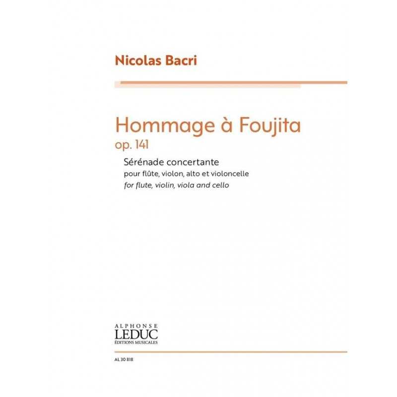 Parties séparées HOMMAGE À FOUJITA Nicolas Bacri