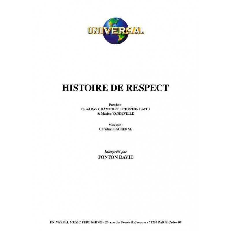 HISTOIRE DE RESPECT