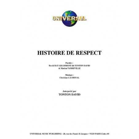 HISTOIRE DE RESPECT
