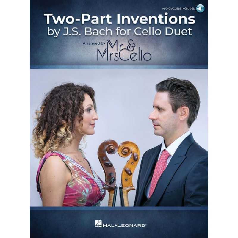 Receui et audio en ligne TWO PART INVENTIONS BY J.S. BACH FOR CELLO DUET Mr. And Mrs. Cello