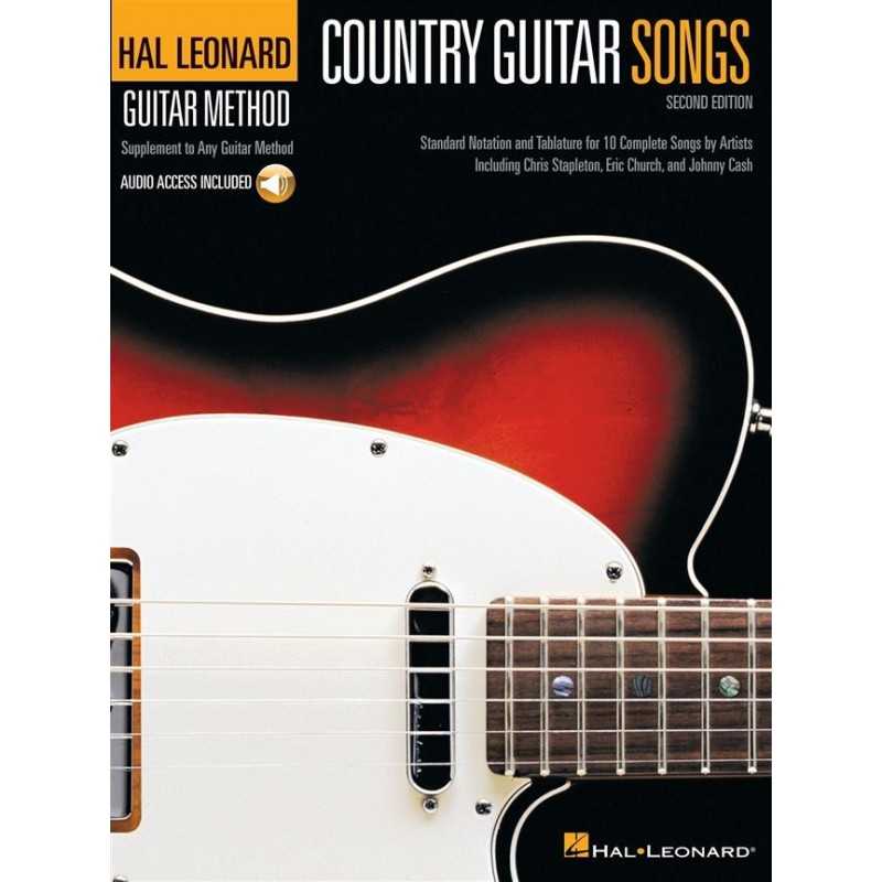 Receui et audio en ligne COUNTRY GUITAR SONGS - 2ND EDITION Divers Artistes