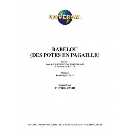 BABELOU (DES POTES EN PAGAILLES)