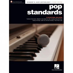 Receui et audio en ligne POP STANDARDS - SINGER'S JAZZ ANTHOLOGY (HIGH VOICE) Divers Artistes