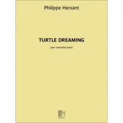 Songbook TURTLE DREAMING Philippe Hersant