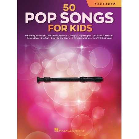 50 POP SONGS FOR KIDS (RECORDER)