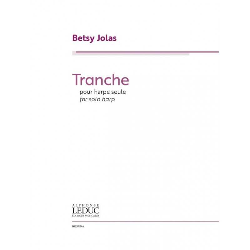 Songbook TRANCHE HARPE - SEULE Betsy Jolas