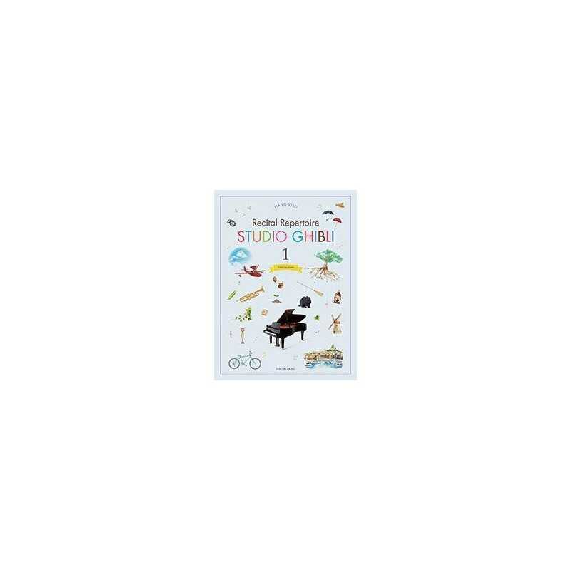 Songbook STUDIO GHIBLI RECITAL REPERTOIRE 1 (MID LEVEL) Divers Artistes