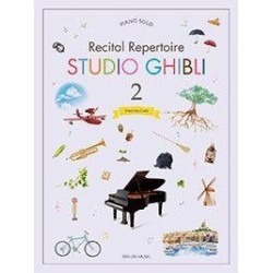 Songbook STUDIO GHIBLI RECITAL REPERTOIRE 2 (MID LEVEL) Divers Artistes