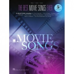 Songbook THE BEST MOVIE SONGS EVER SONGBOOK - 5TH EDITION Divers Artistes