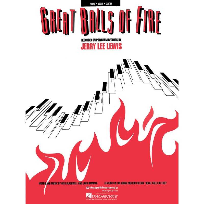 Songbook GREAT BALLS OF FIRE Jerry Lee Lewis