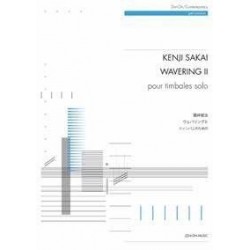 Songbook WAVERING II K. Sakai